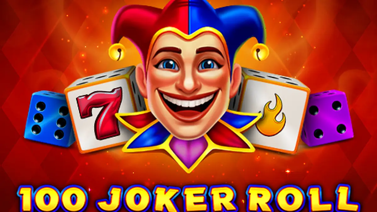 Ang makulay na interface ng 100 Joker Roll slot game